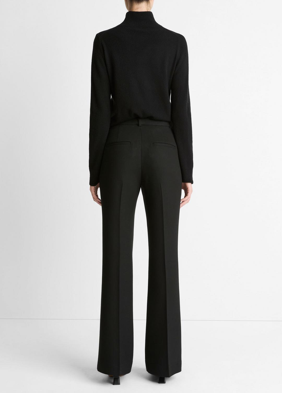 Sculptural Flare Trouser in Trousers
