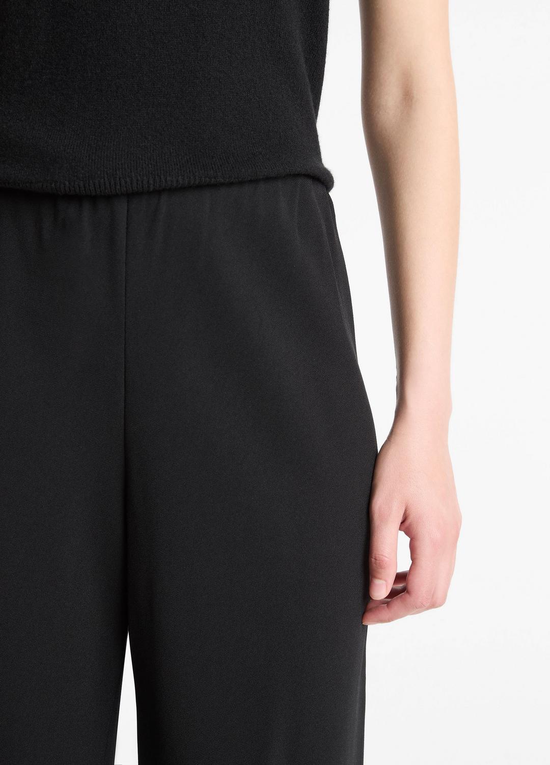 Colette High-Rise Crepe Bias Pant in Trousers