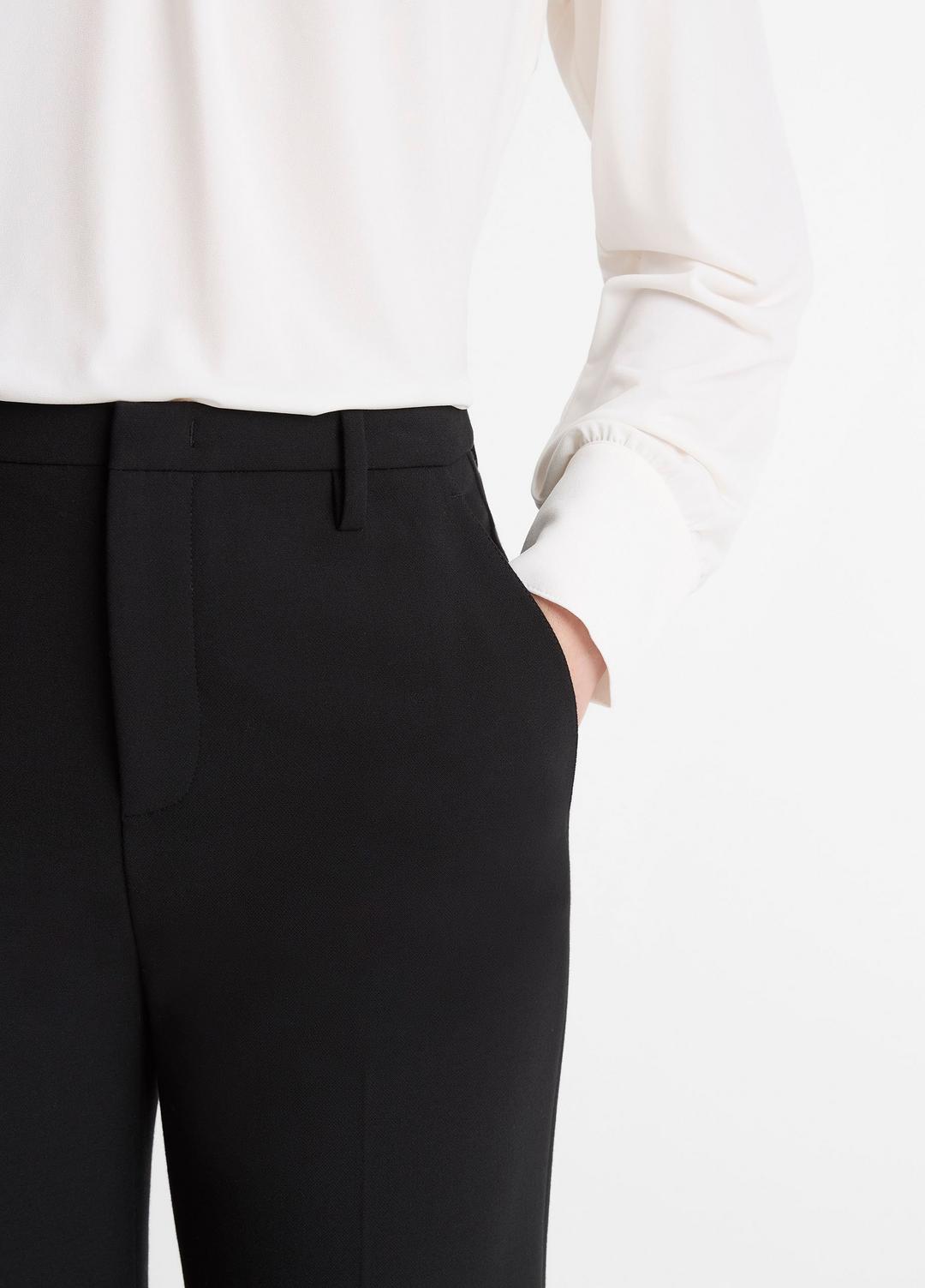 Mid-Rise Tailored Flare Pant in Trousers