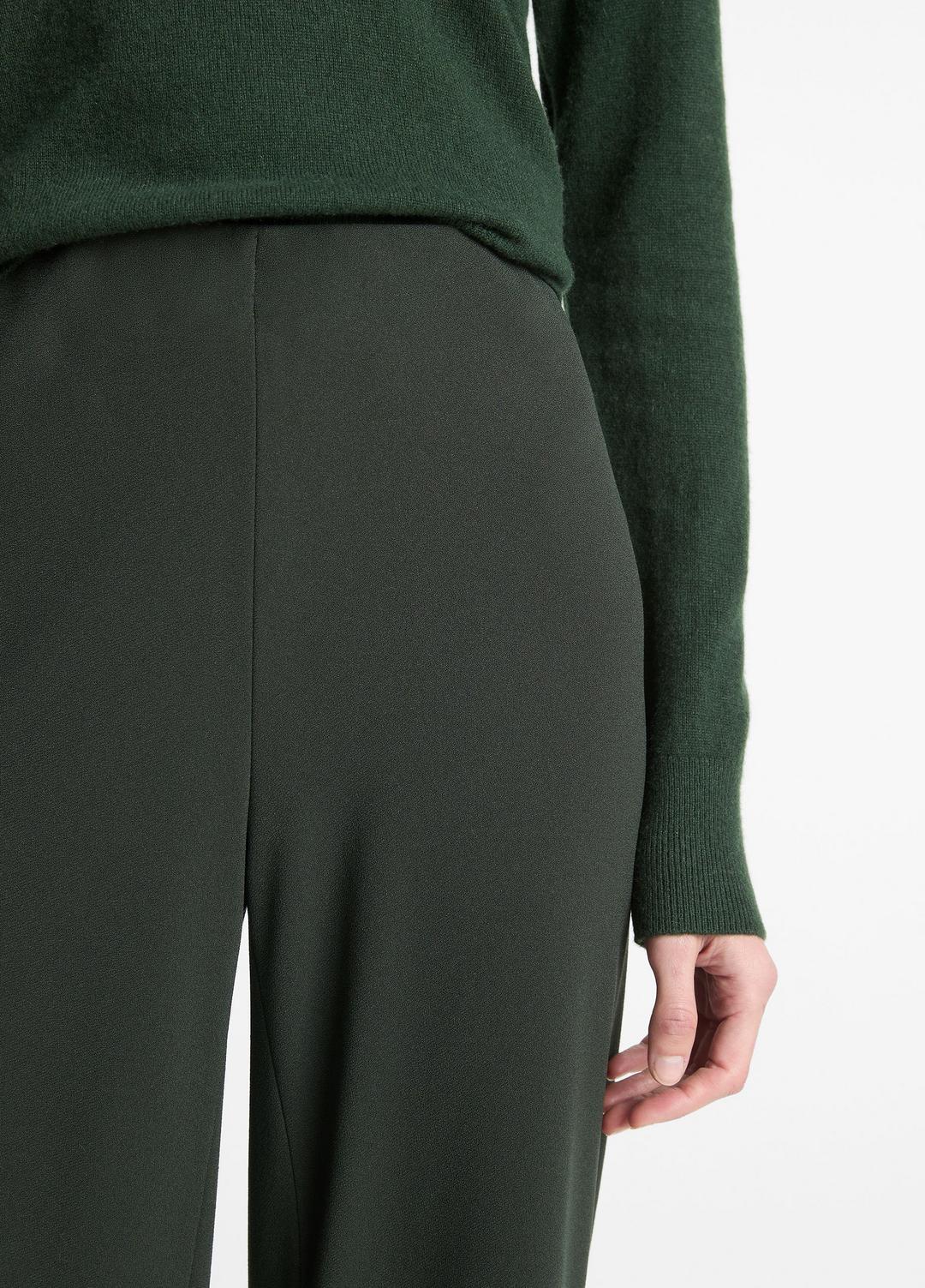 Colette High-Rise Crepe Bias Pant in Trousers