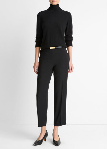 Crepe Tapered Pull-On Pant in Trousers