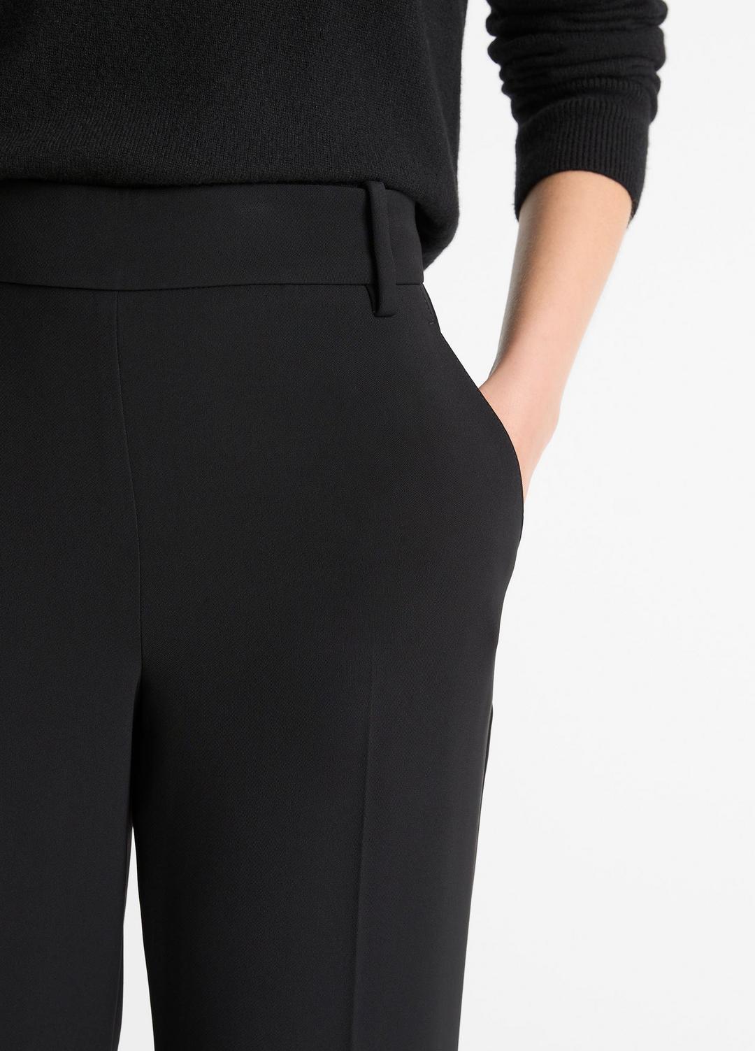 Crepe Tapered Pull-On Pant in Trousers