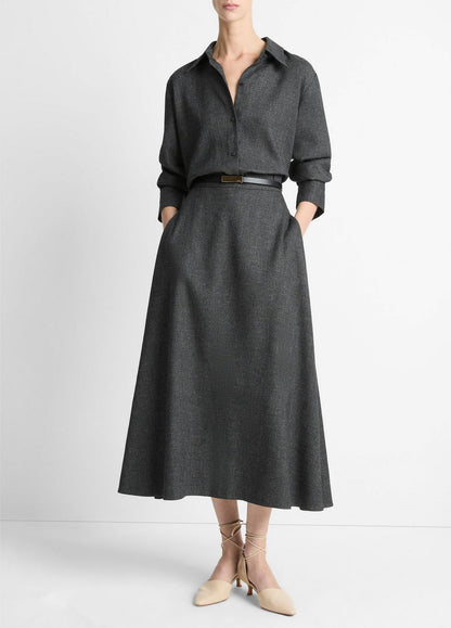 Italian Jaspe Full Skirt in Skirts