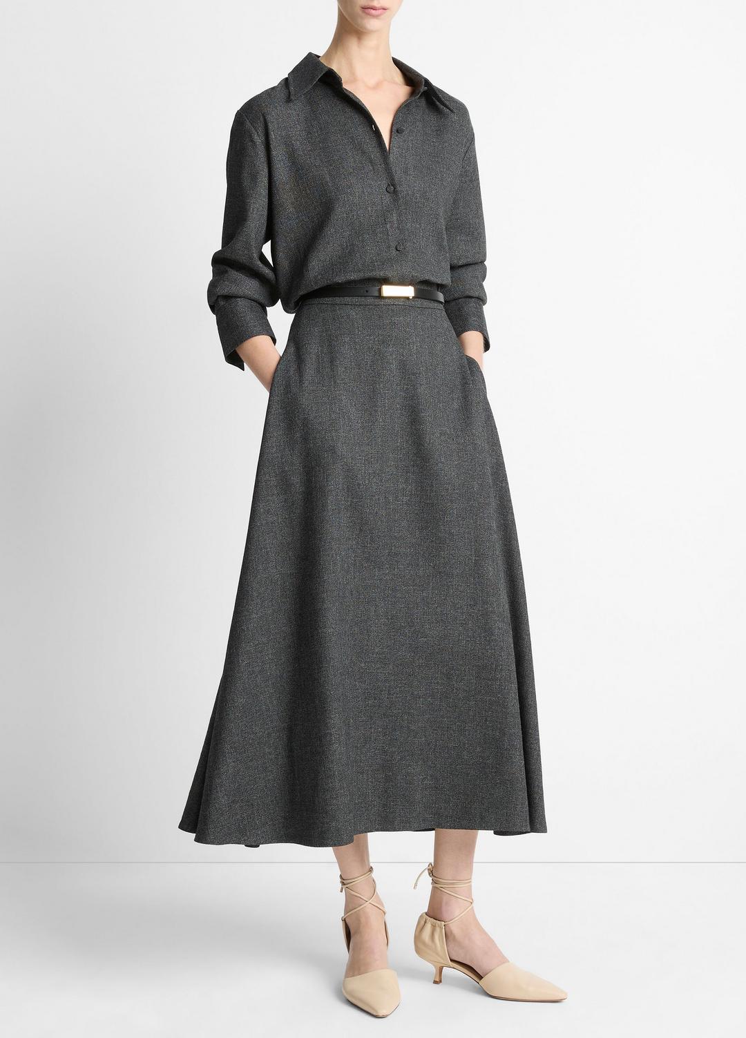 Italian Jaspe Full Skirt in Skirts