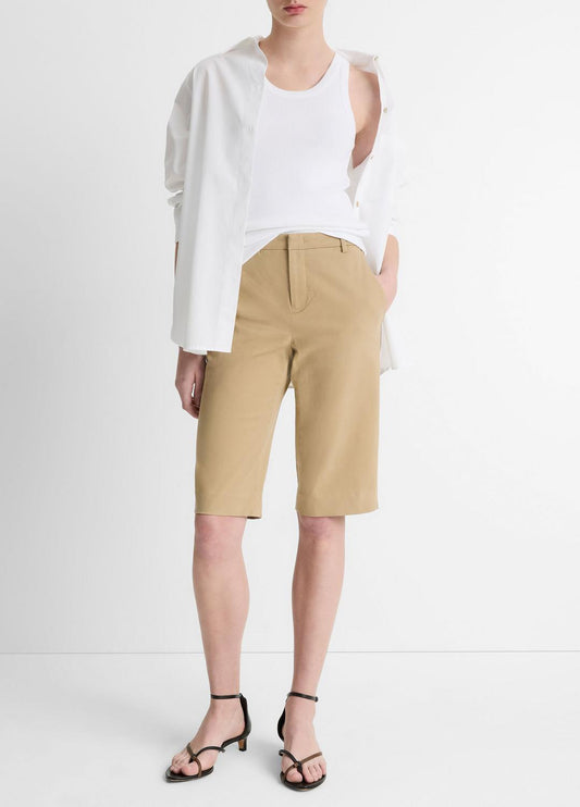 Italian Stretch-Cotton Chino Short in Shorts