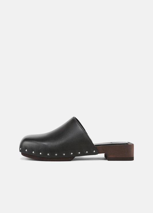 Margarita Leather Clog in Loafers & Flats