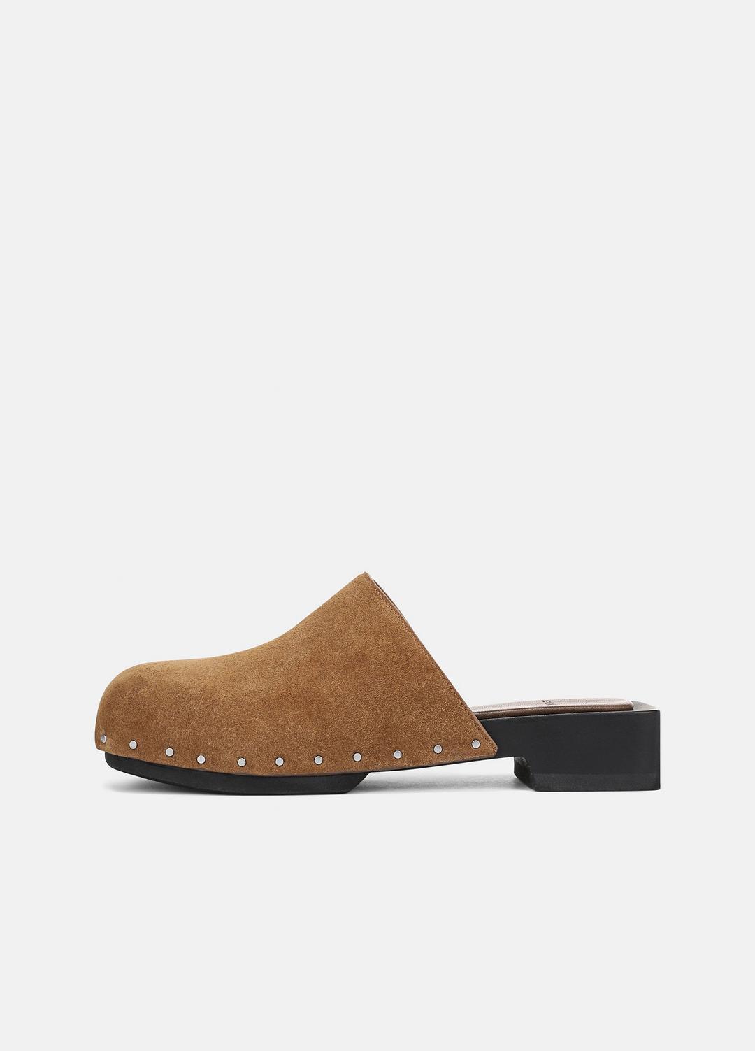 Margarita Suede Clog in Loafers & Flats