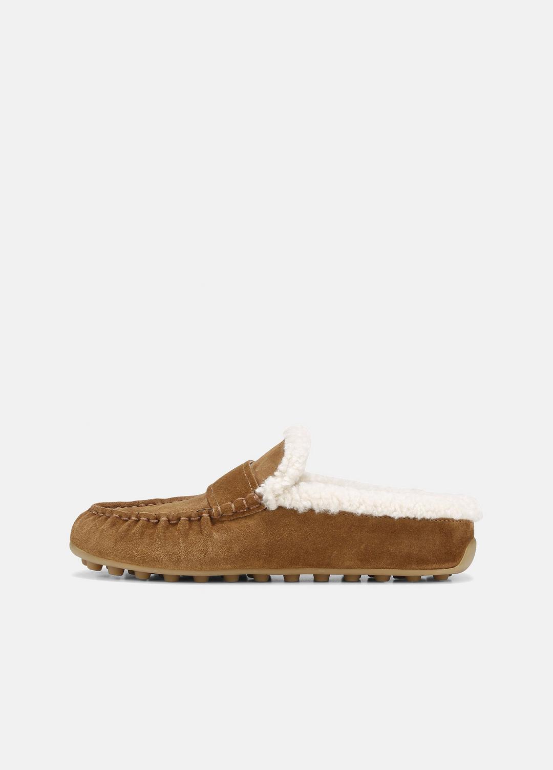Berkley Shearling Driving Mule in Loafers & Flats