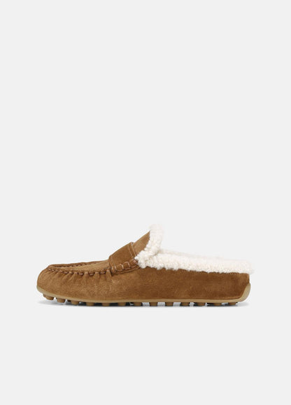 Berkley Shearling Driving Mule in Loafers & Flats