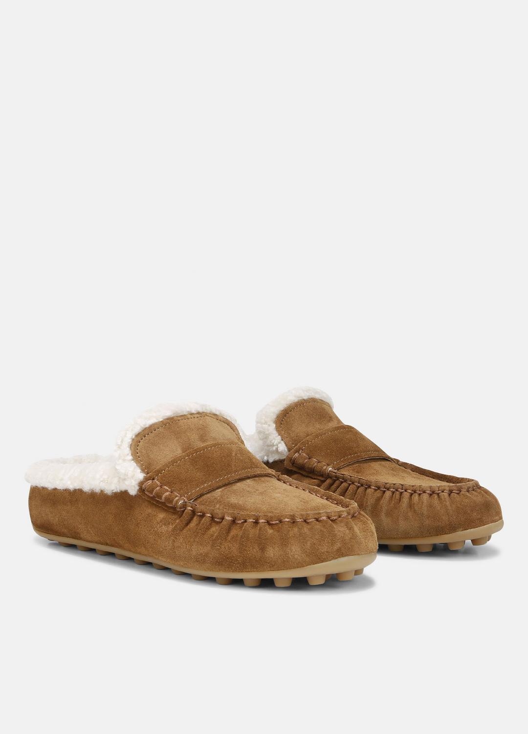 Berkley Shearling Driving Mule in Loafers & Flats