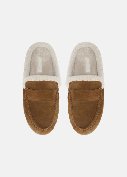 Berkley Shearling Driving Mule in Loafers & Flats