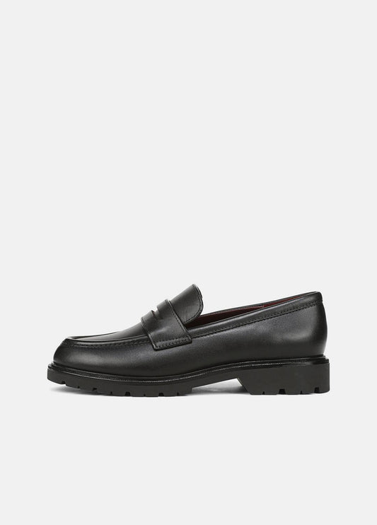 Siena Leather Lug-Sole Loafer in Loafers & Flats