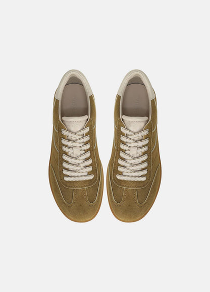 Oasis Contrast-Edge Suede Sneaker in Sneakers