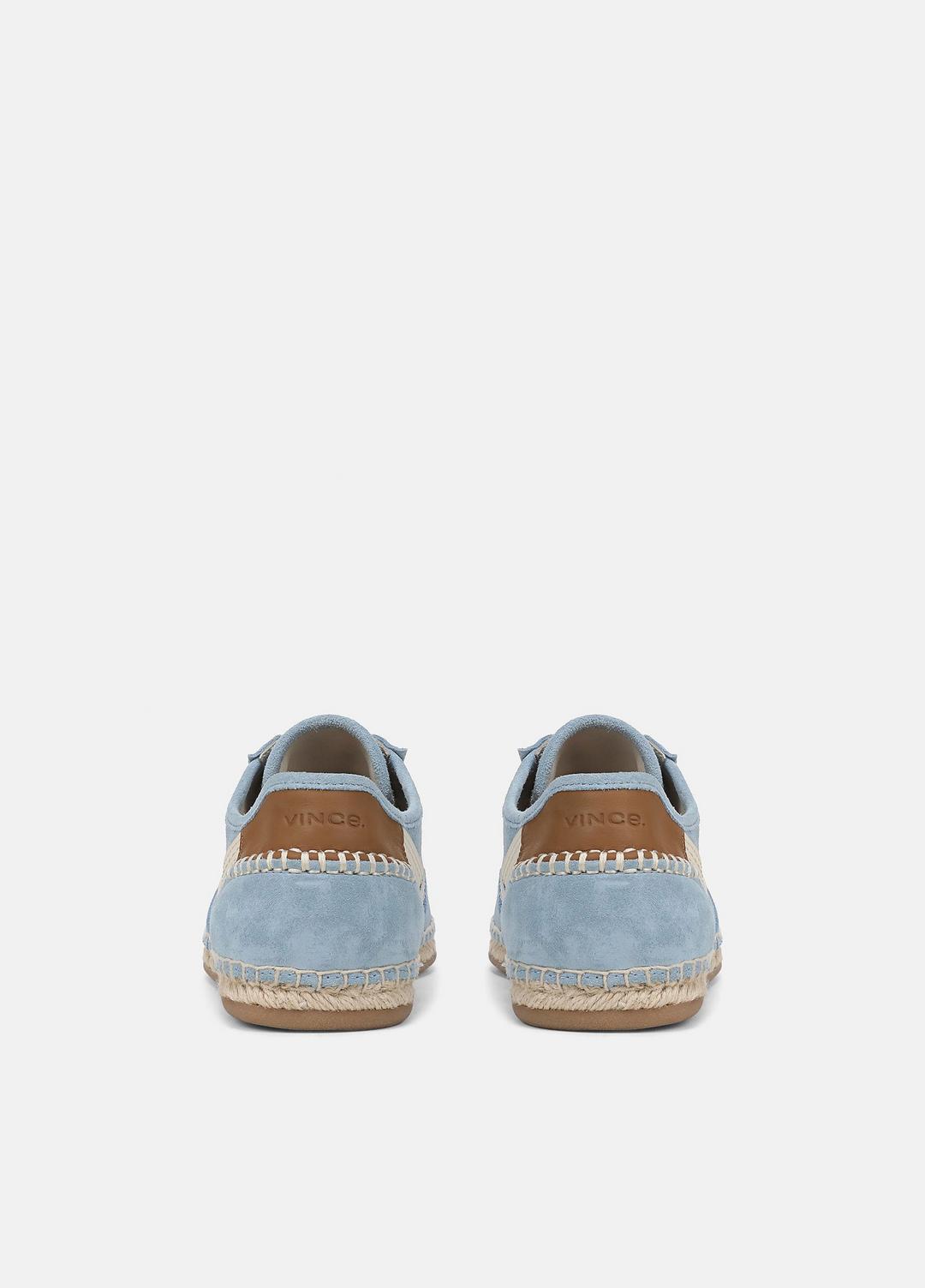 Oasis Suede & Leather Espadrille Sneaker in Sneakers