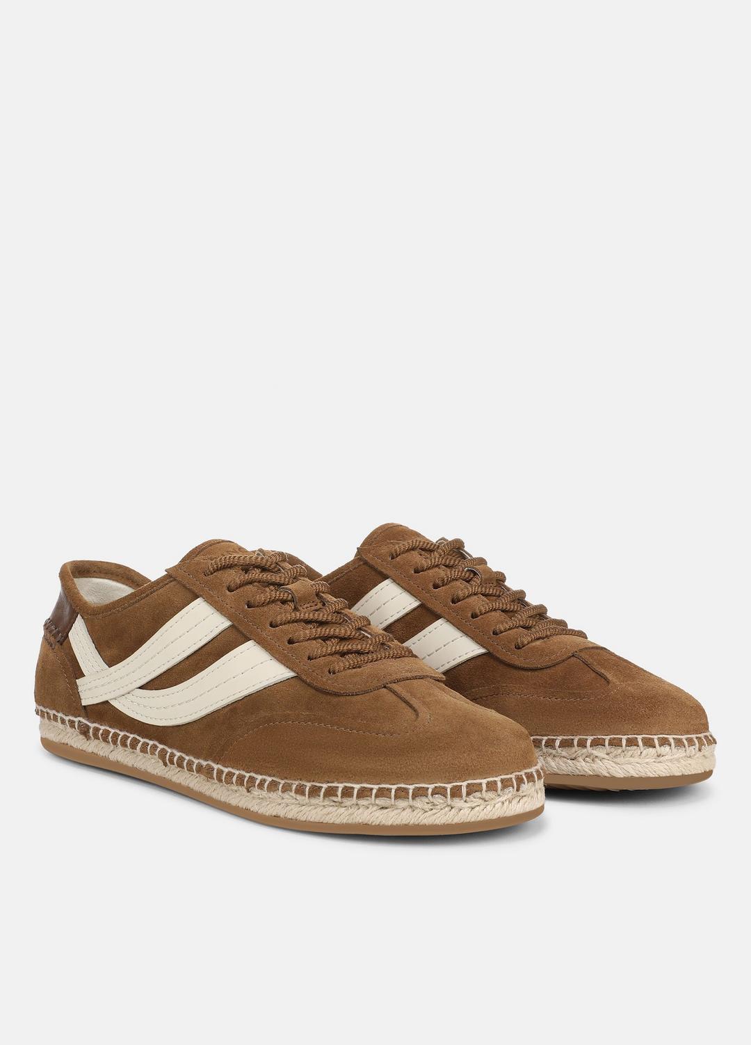 Oasis Suede & Leather Espadrille Sneaker in Sneakers
