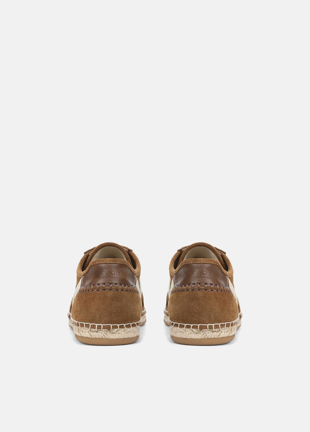Oasis Suede & Leather Espadrille Sneaker in Sneakers