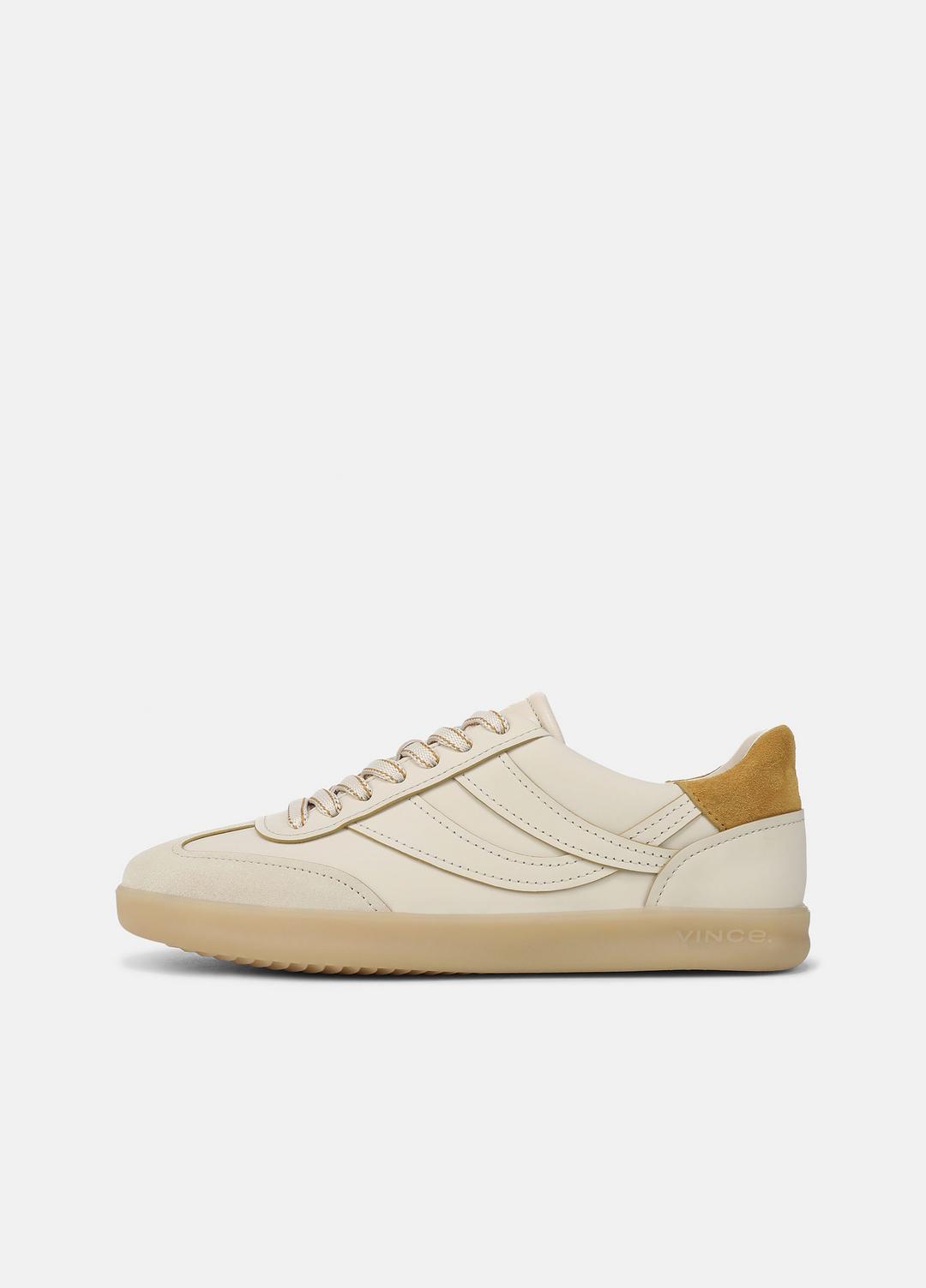 Oasis Contrast-Edge Leather & Suede Sneaker in Sneakers