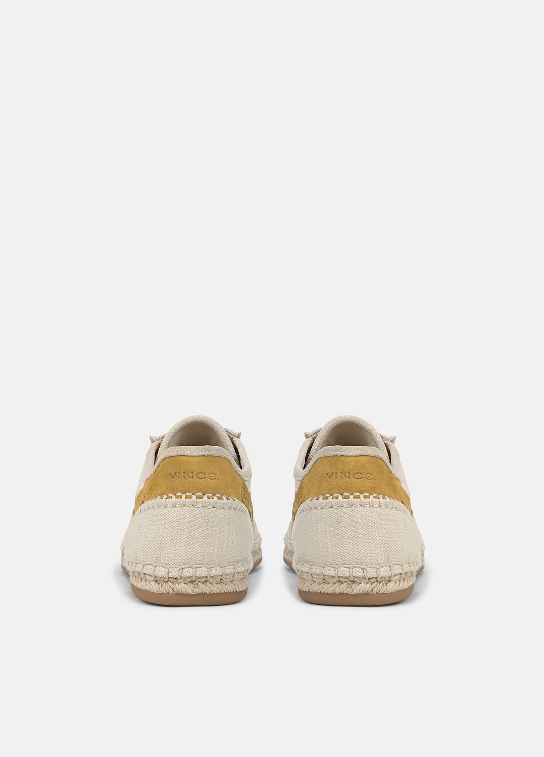 Oasis Linen & Leather Espadrille Sneaker in Sneakers