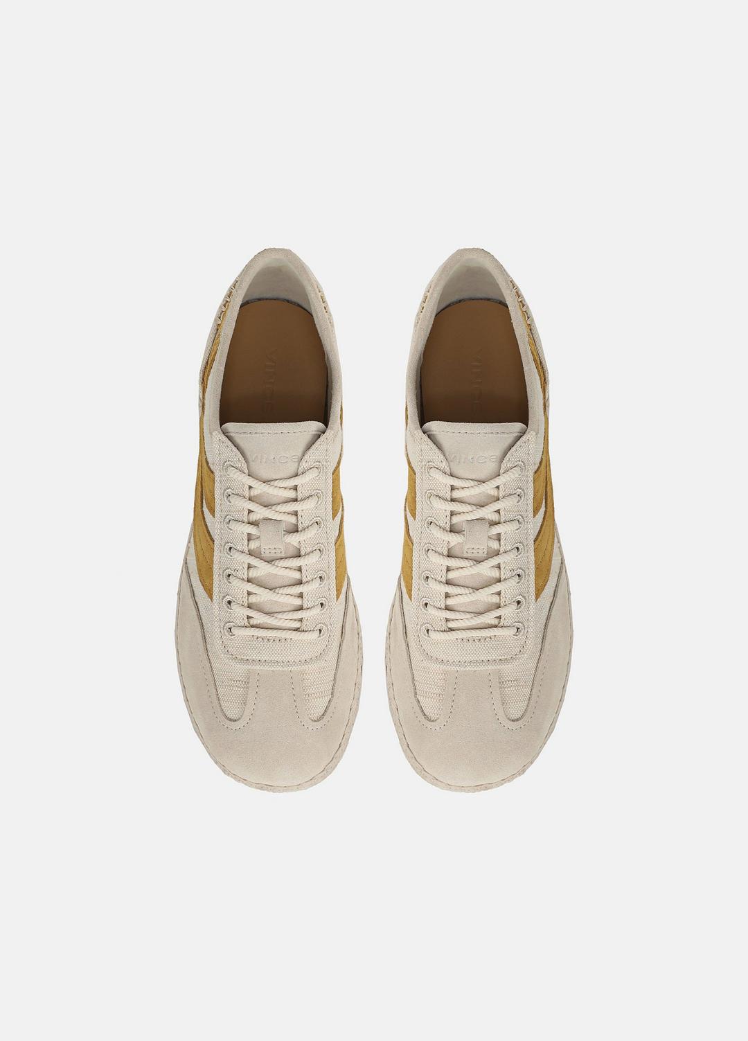 Oasis Linen & Leather Espadrille Sneaker in Sneakers