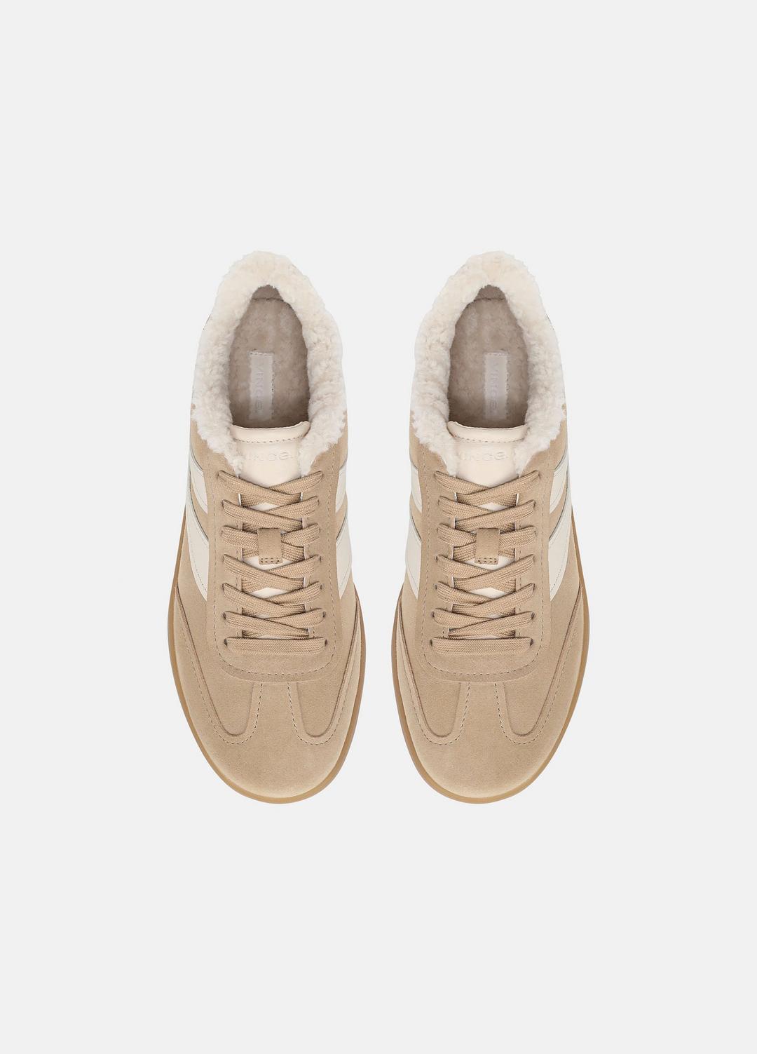 Oasis Suede & Shearling Sneaker in Sneakers