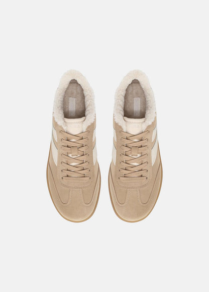 Oasis Suede & Shearling Sneaker in Sneakers