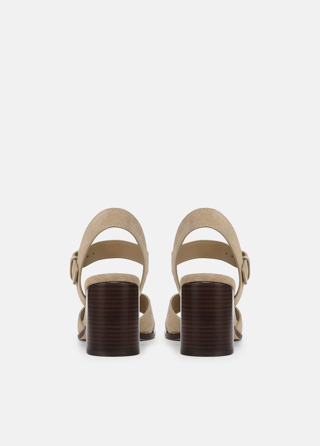 Salma Suede Heeled Sandal in Heels