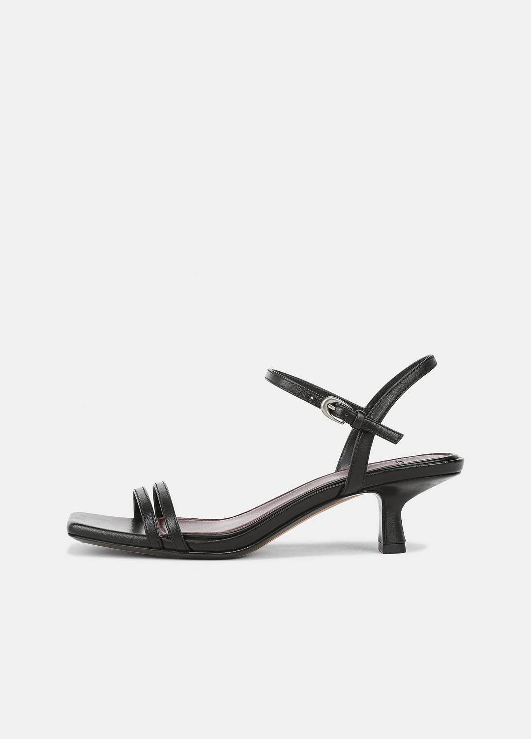 Tilda Leather Heeled Sandal in Heels