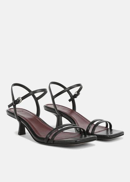 Tilda Leather Heeled Sandal in Heels
