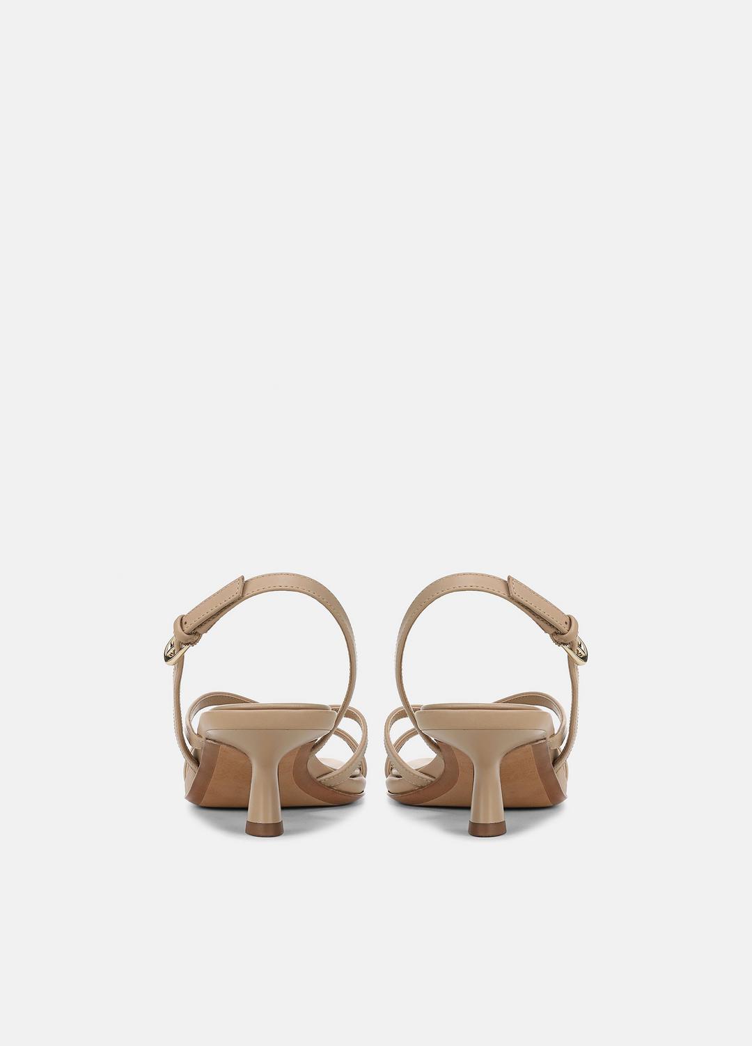 Tali Leather Slingback Sandal in Heels