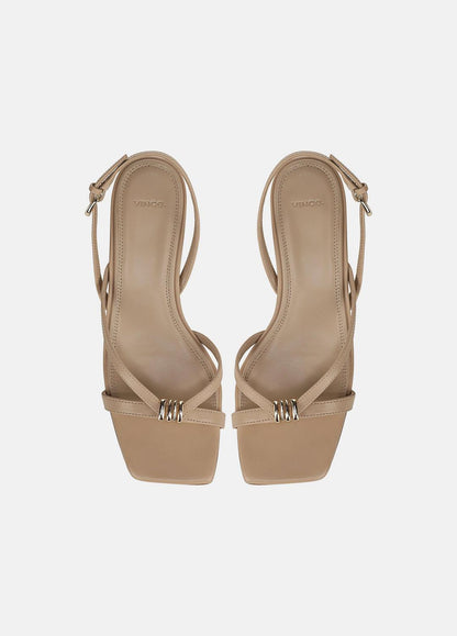 Tali Leather Slingback Sandal in Heels