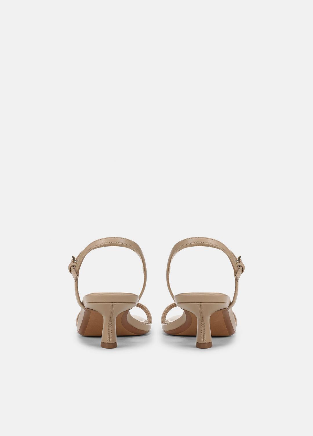 Tilda Leather Heeled Sandal in Heels