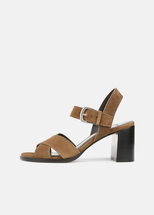 Salma Suede Heeled Sandal in Heels