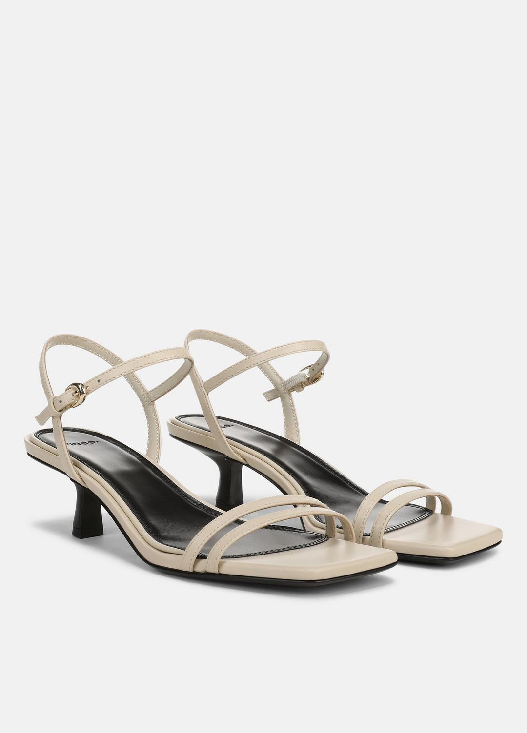 Tilda Leather Heeled Sandal in Heels