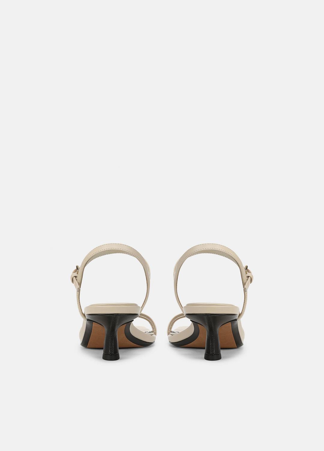 Tilda Leather Heeled Sandal in Heels