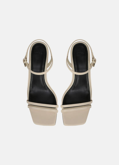 Tilda Leather Heeled Sandal in Heels