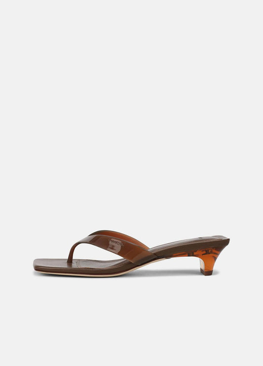 San Juan Jelly Heeled Thong Sandal in Sandals