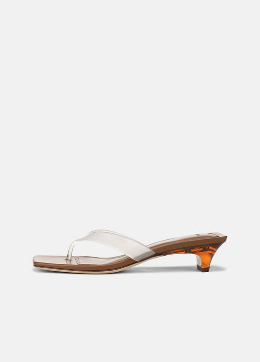 San Juan Jelly Heeled Thong Sandal in Sandals