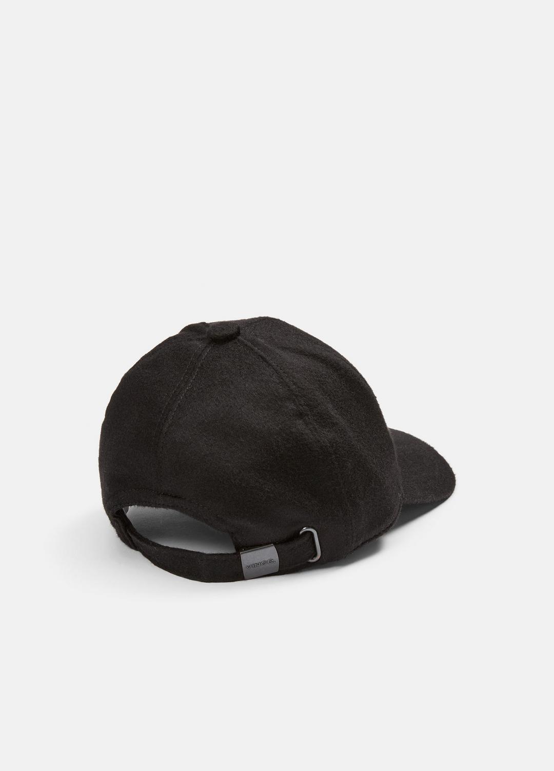 Leather-Trim Cashmere Baseball Cap in Scarves & Hats