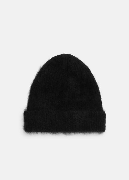 Brushed Cashmere Beanie in Scarves & Hats