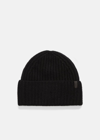 Plush Cashmere Chunky-Knit Beanie in Scarves & Hats