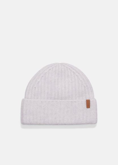 Plush Cashmere Chunky-Knit Beanie in Scarves & Hats