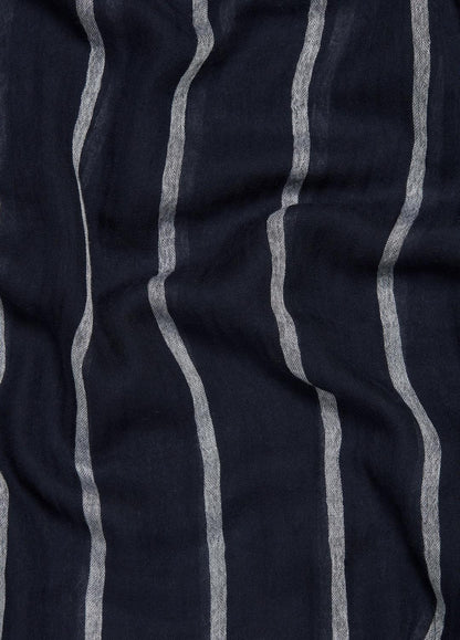 Cotton Gauze Awning Stripe Scarf in Scarves & Hats