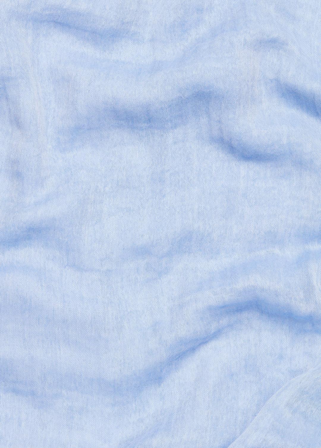 Cotton Gauze Bi-Color Scarf in Scarves & Hats