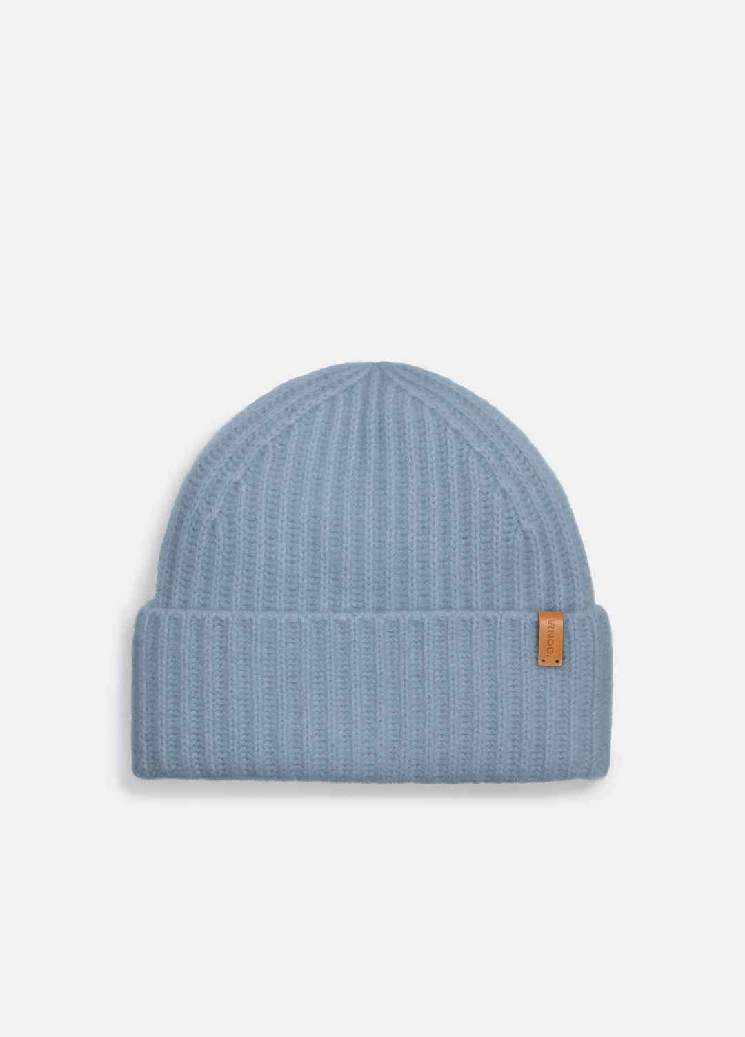 Plush Cashmere Chunky-Knit Beanie in Scarves & Hats