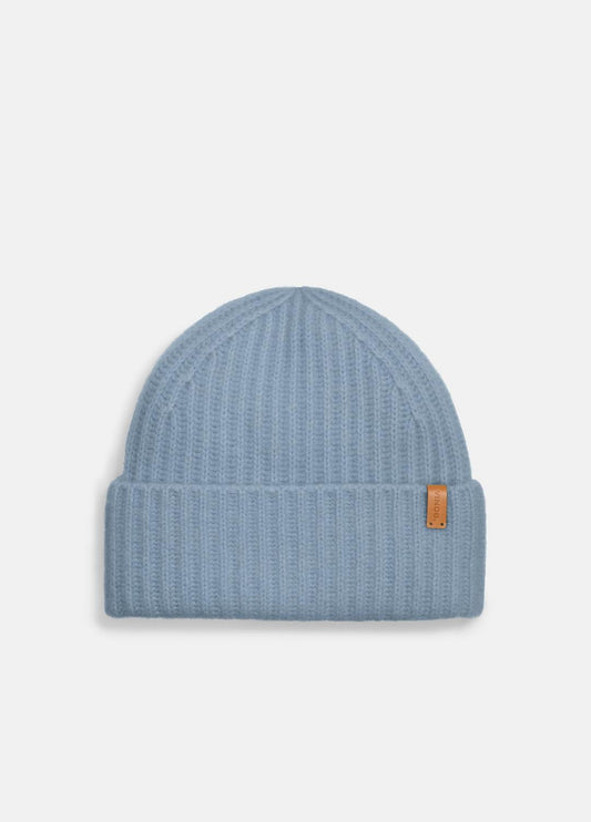 Plush Cashmere Chunky-Knit Beanie in Scarves & Hats