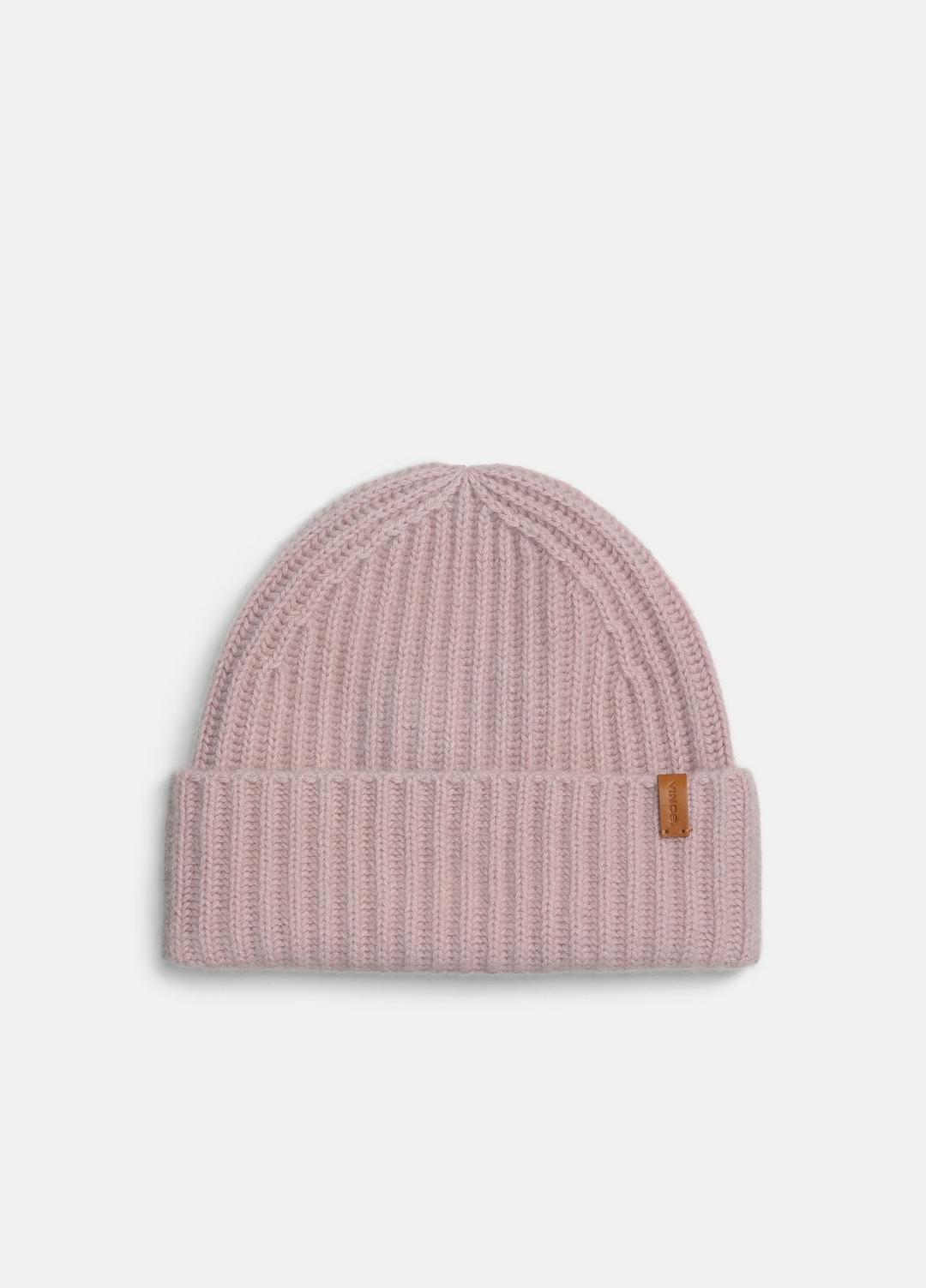 Plush Cashmere Chunky-Knit Beanie in Scarves & Hats