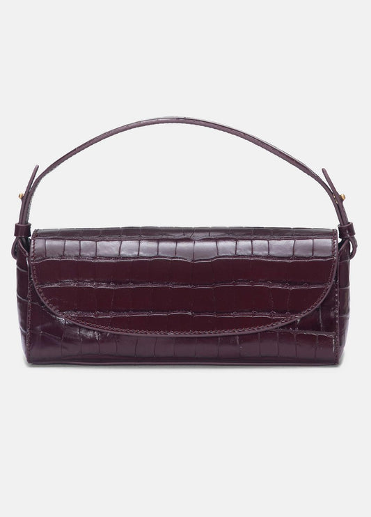 Sabrina Croc-Embossed Leather Mini Top-Handle Bag in Handbags