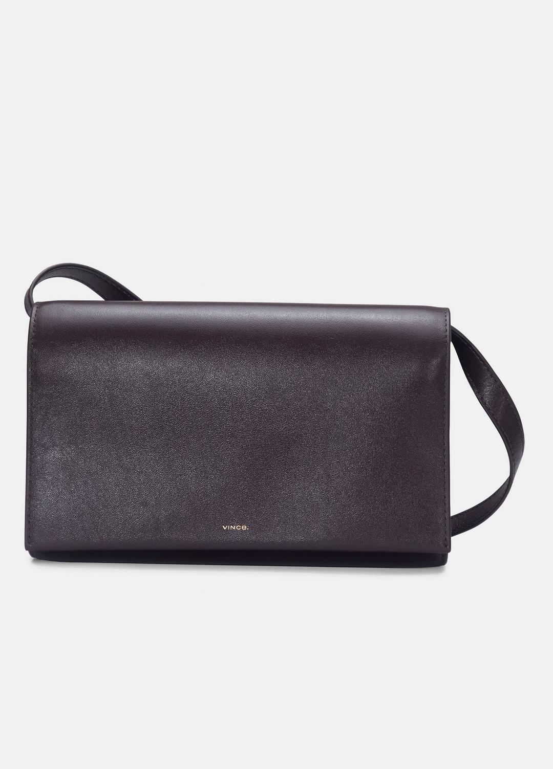 Leather Crossbody Wallet in Handbags