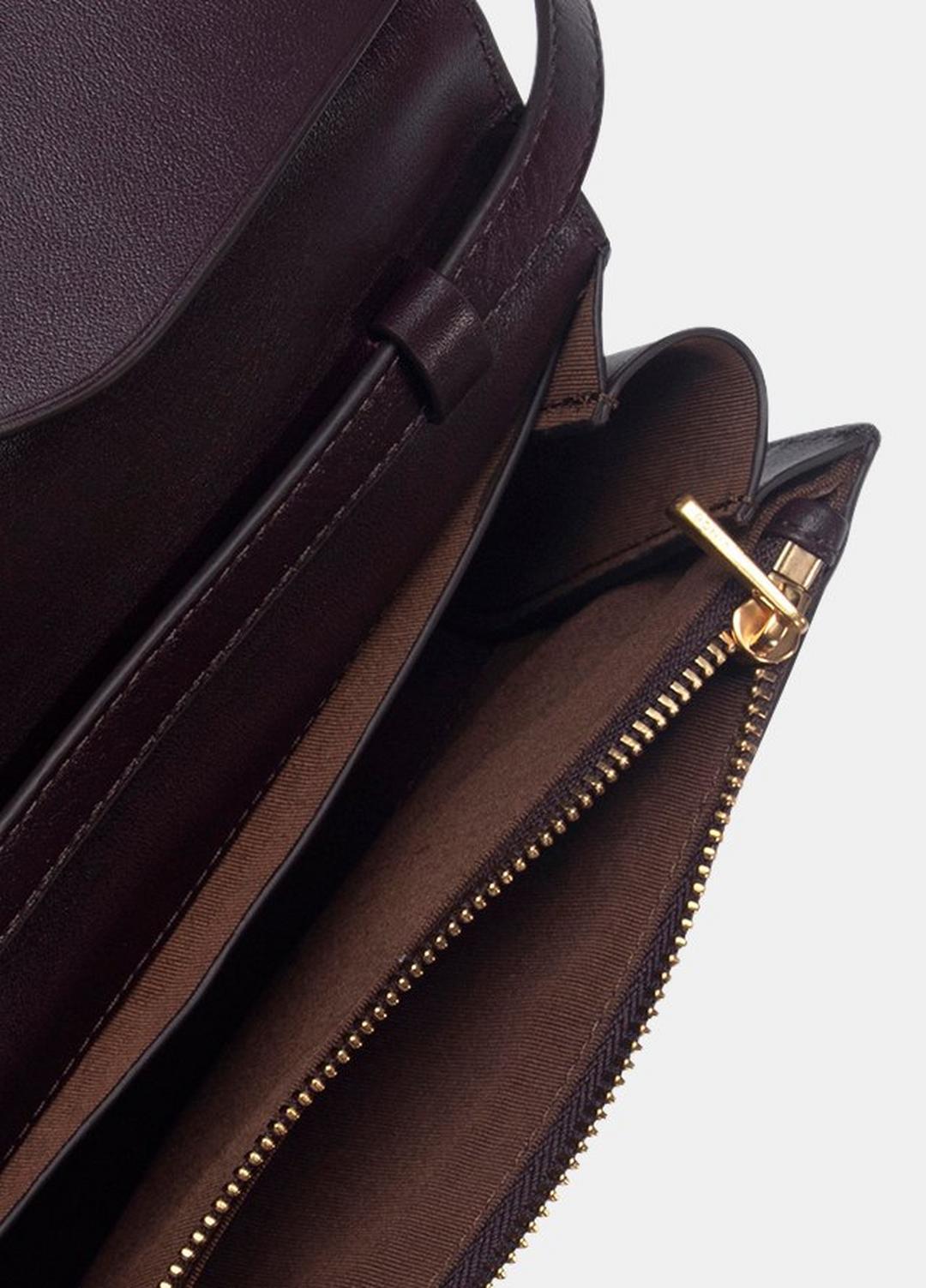 Leather Crossbody Wallet in Handbags