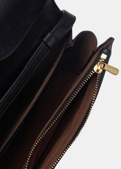 Leather Crossbody Wallet in Handbags